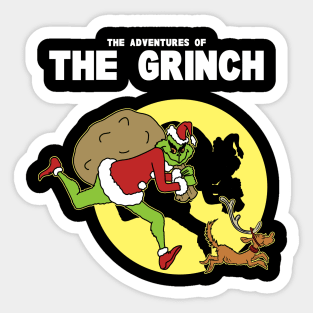 The Adventures Of The Grinch Sticker